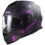 FF800 STORM II BURST mat crno roza kaciga