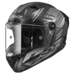 FF805 THUNDER CARBON VOLT sjajna crno siva kaciga