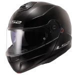 FF908 STROBE II SOLID sjajna crna kaciga