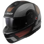 FF908 STROBE II ORION mat crno siva kaciga