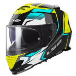 FF800 STORM II TRACKER mat crno žuta kaciga