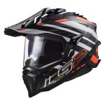 MX701 EXPLORER CARBON EDGE sjajna crno siva kaciga