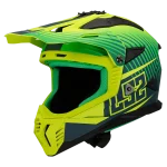 MX708 FAST II DUCK mat zeleno žuta kaciga