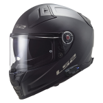 FF811 VECTOR II SOLID mat crna kaciga sa Cardo komunikatorom 4X