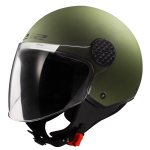 OF558 SPHERE LUX II SOLID mat vojno zelena kaciga