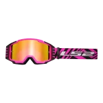 LS2 CHARGER PRO roze naočare sa iridium vizirom