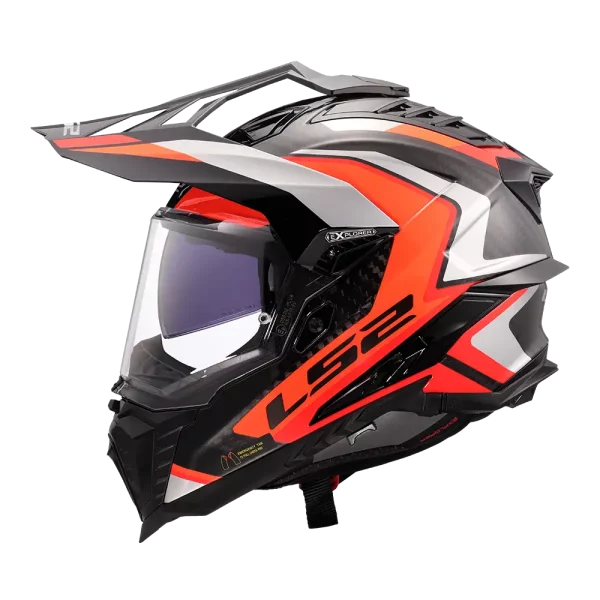 MX701 EXPLORER CARBON FRONTIER II narandžasta kaciga - Image 2