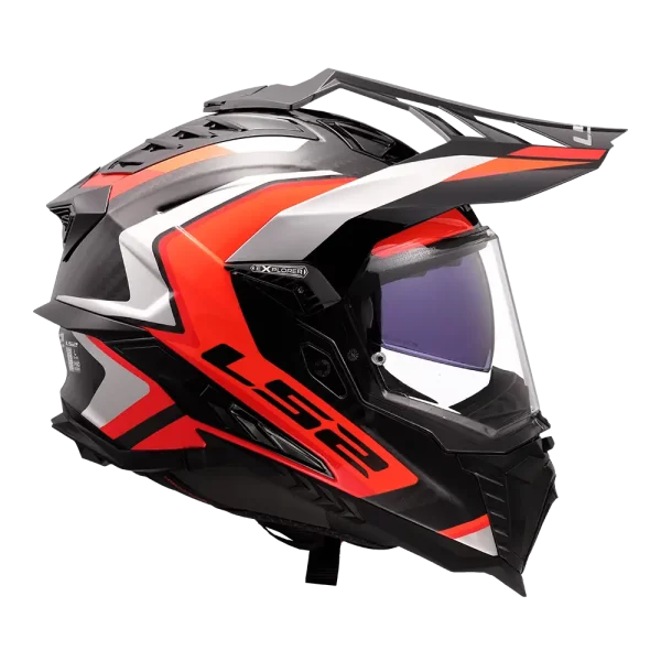 MX701 EXPLORER CARBON FRONTIER II narandžasta kaciga - Image 6