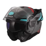 FF910 ADVANT II TRIPLE NARDO sivo plava kaciga - Image 6