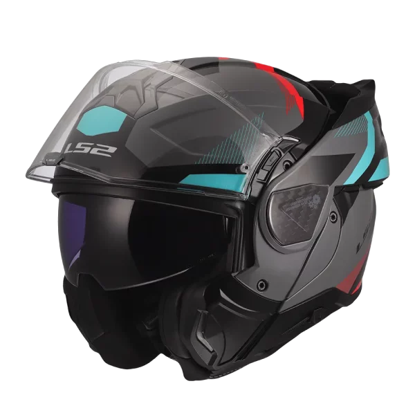 FF910 ADVANT II TRIPLE NARDO sivo plava kaciga - Image 6