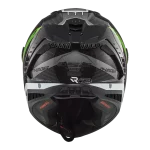 FF805 THUNDER CARBON SUPRA mat crno zelena kaciga - Слика 3