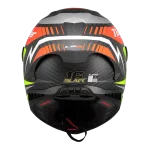 FF805 THUNDER CARBON GP AERO REPLICA mat crna kaciga - Слика 3