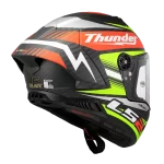 FF805 THUNDER CARBON GP AERO REPLICA mat crna kaciga - Слика 2