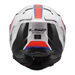 FF818 STORM III SPORTY sjajna belo plavo crvena kaciga - Слика 3