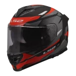 FF818 STORM III KOMAI mat crno crvena kaciga