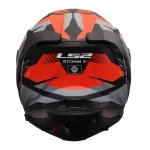 FF818 STORM III KOMAI mat crno crvena kaciga - Слика 3