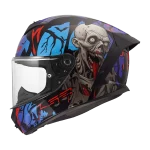 FF820 RAPID III ZOMBIE II crno crveno plava kaciga