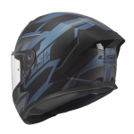 FF820 RAPID III XTREM crno plava kaciga - Слика 4