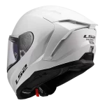 FF817 CHALLENGER II SOLID sjajna bela kaciga - Слика 4
