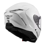 FF817 CHALLENGER II SOLID sjajna bela kaciga - Слика 2