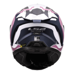 FF817 CHALLENGER II FLAMAN mat belo roza kaciga - Слика 3
