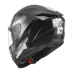 FF817 CHALLENGER II NITRO sjajna crno siva kaciga - Слика 4