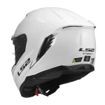 FF818 STORM III SOLID sjajna bela kaciga - Слика 4