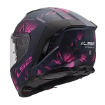 FF818 STORM III BURST mat crno roza kaciga - Слика 2
