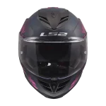 FF818 STORM III BURST mat crno roza kaciga - Слика 3
