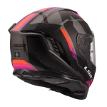 FF818 STORM III SPORTY mat sivo ljubičasta kaciga - Слика 4