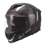 FF818 STORM III SPORTY mat crno siva kaciga