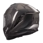 FF818 STORM III SPORTY mat crno siva kaciga - Слика 4