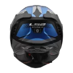 FF818 STORM III KOMAI mat crno plava kaciga - Слика 3