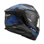 FF818 STORM III KOMAI mat crno plava kaciga - Слика 2