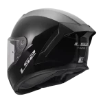 FF820 RAPID III SOLID sjajno crna kaciga - Слика 4