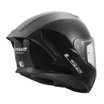 FF820 RAPID III SOLID sjajno crna kaciga - Слика 2