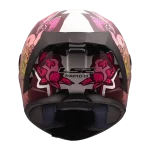 FF820 RAPID III POPPIES II belo roza kaciga - Слика 3