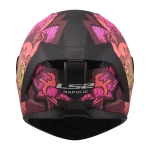 FF820 RAPID III POPIES II crno roza kaciga - Слика 3