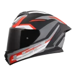 FF820 RAPID III HYPER crno crvena kaciga - Слика 2