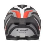 FF820 RAPID III HYPER crno crvena kaciga - Слика 3
