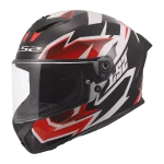 FF820 RAPID III XTREM belo crno crvena kaciga