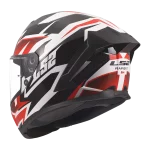 FF820 RAPID III XTREM belo crno crvena kaciga - Слика 2