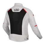 LS2 BREEZE ženska sivo crno crvena jakna - Слика 2