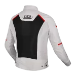 LS2 BREEZE muška sivo crno crvena jakna - Слика 2