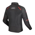 LS2 BREEZE muška crno crvena jakna - Слика 2