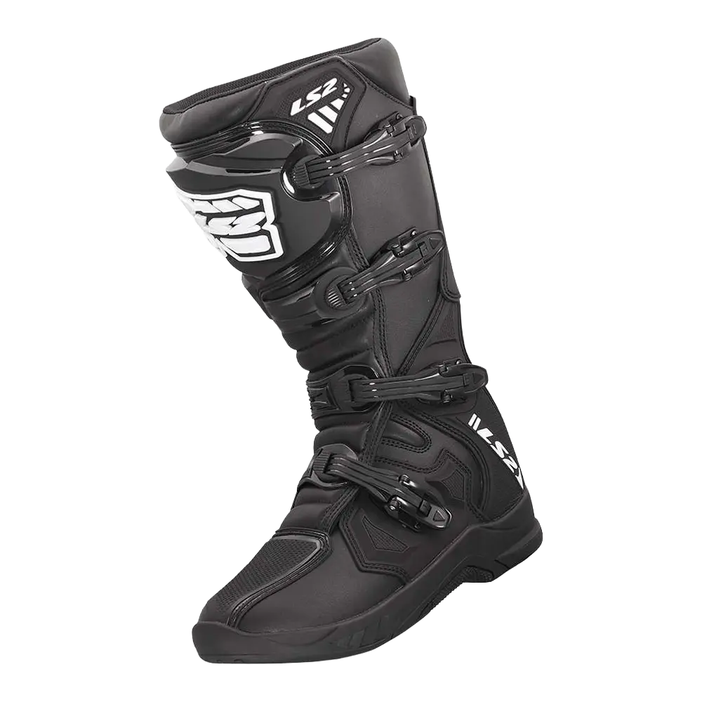 71120M0112#1 LS2 RAPTOR muške crne motocross čizme - Слика 1